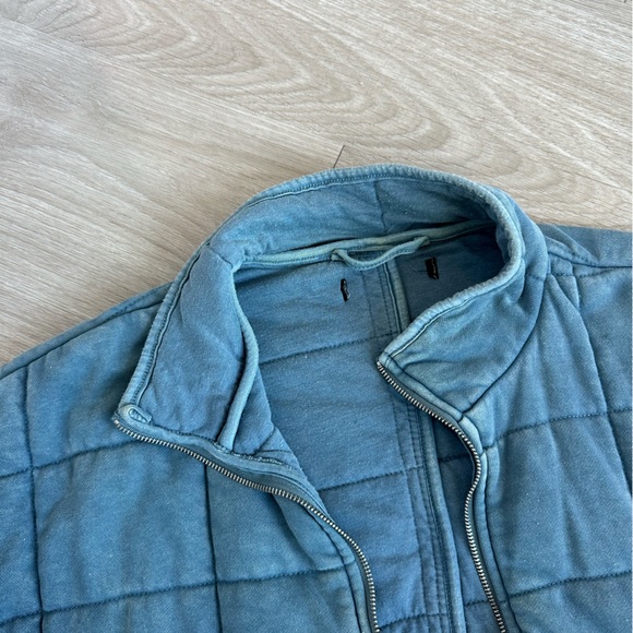 Blue Quilted Jacket - Picture 2 of 6